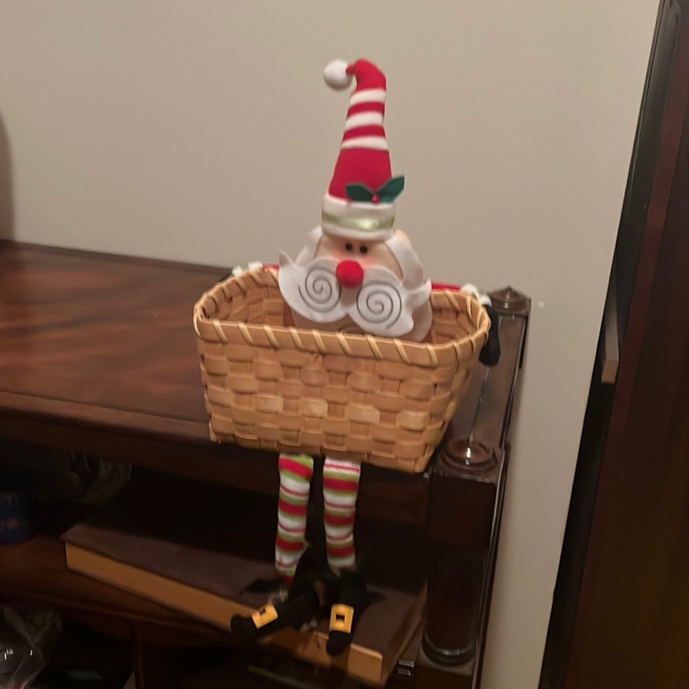 Christmas card holder